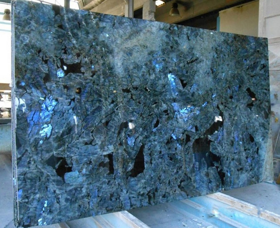 Blue Labradorite Granite Slab