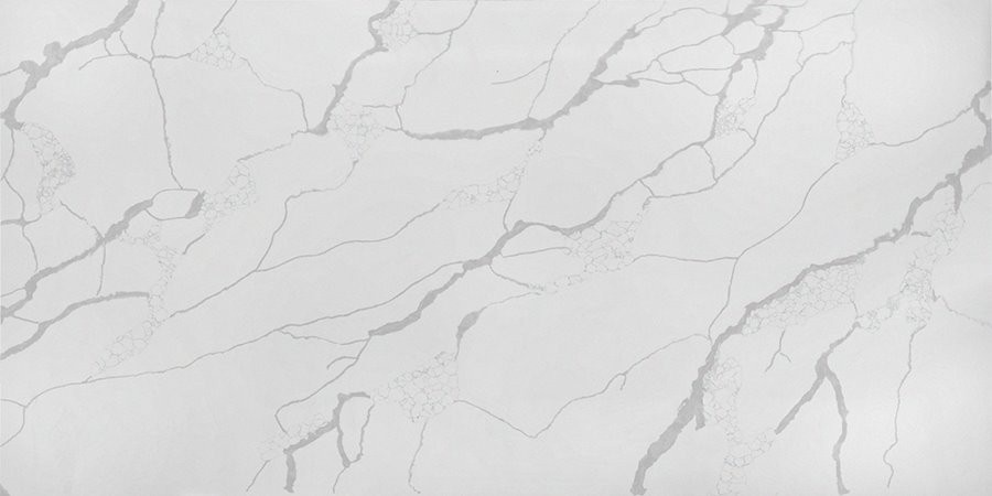 White Quartz Gray Vein Slab