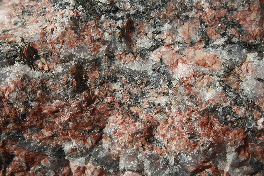 Granite texture closeup