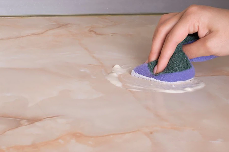 Clean Marble Tile