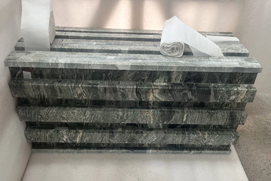 Emerald Green Marble Customized Tile 01 Emerald Green Marble Customized Tile 01