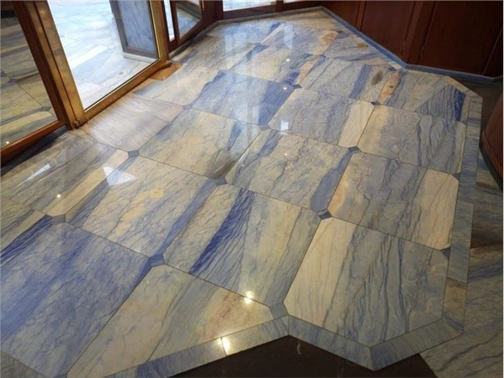 Azul Macaubas Granite Floor