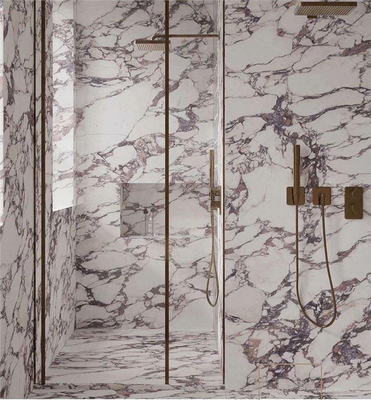 Calacatta Viola Porcelain Bath