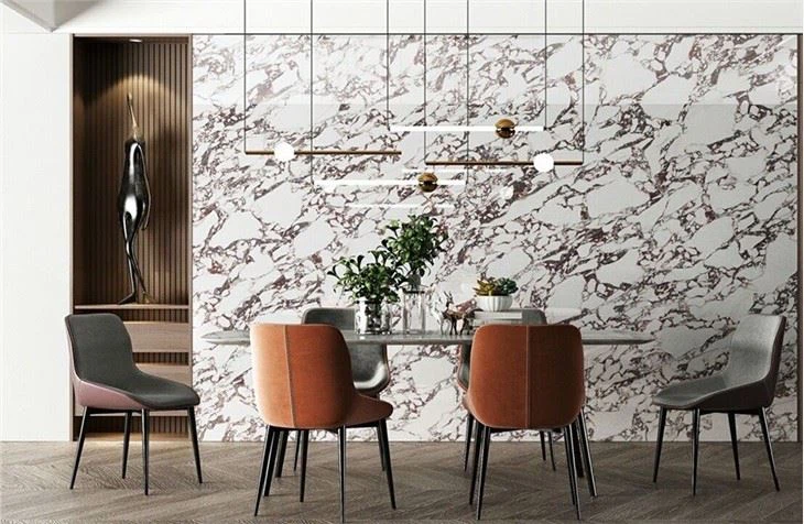Calacatta Viola Porcelain Kitchen