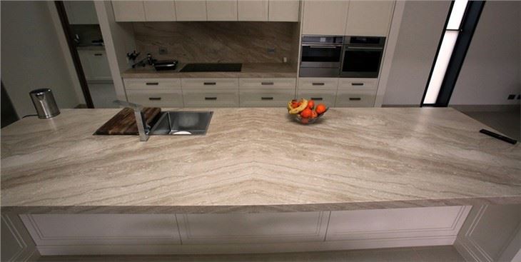Daino Reale Marble Island