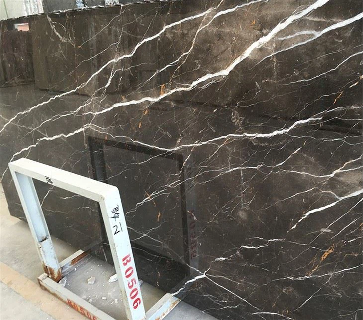 St Laurent Brown Marble Slab