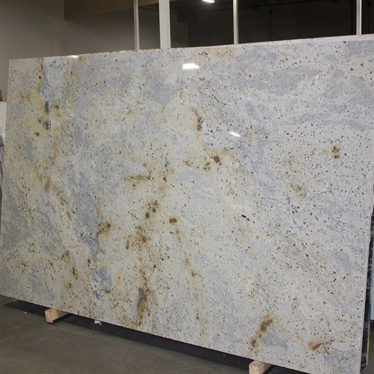 Ivory White Granite Slab